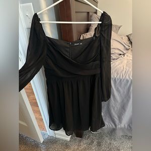 Like new! SHEIN curve Lantern Sleeve Midi Dress